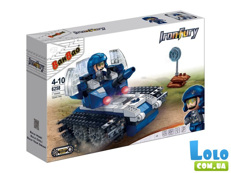 Конструктор Танк, BanBao (6258), 225 дет.