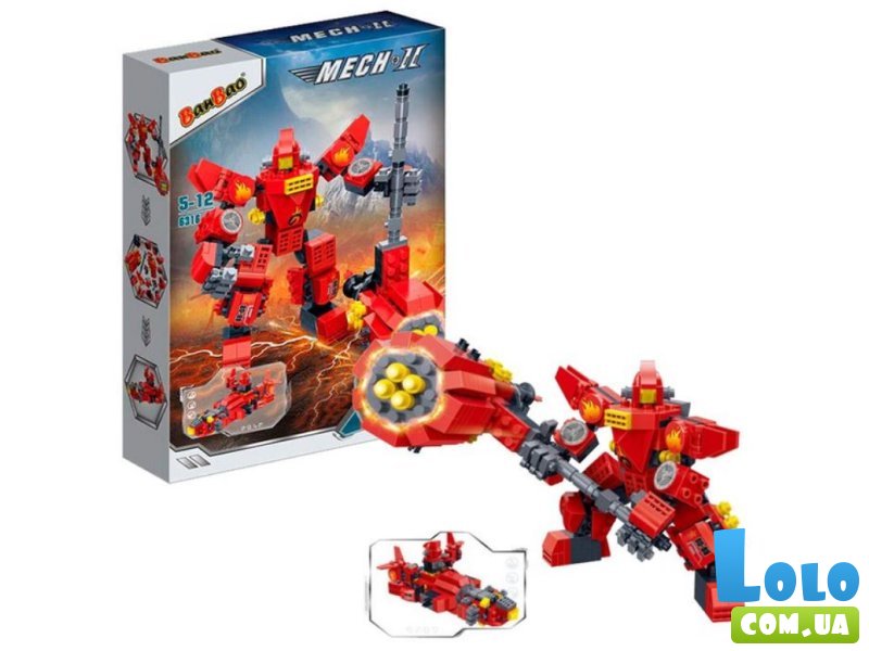 Конструктор-трансформер Титан, BanBao (6316), 351 дет.