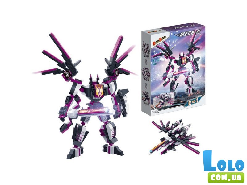 Конструктор-трансформер Взрывное лезвие, BanBao (6321), 279 дет.