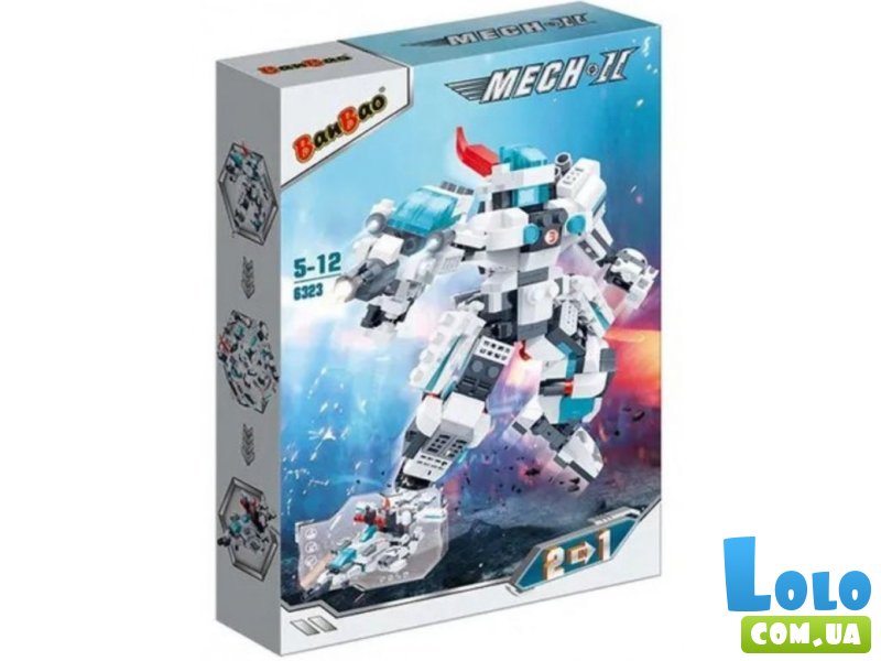 Конструктор-трансформер: Звездный полицейский, BanBao (6323), 297 дет.