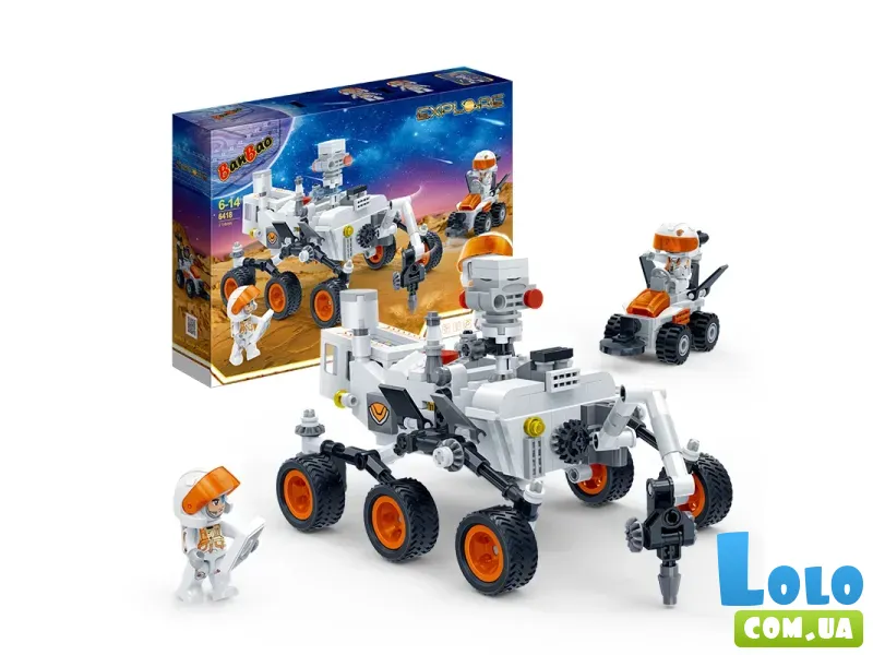 Конструктор Марсоход 2, BanBao (6418), 373 дет.