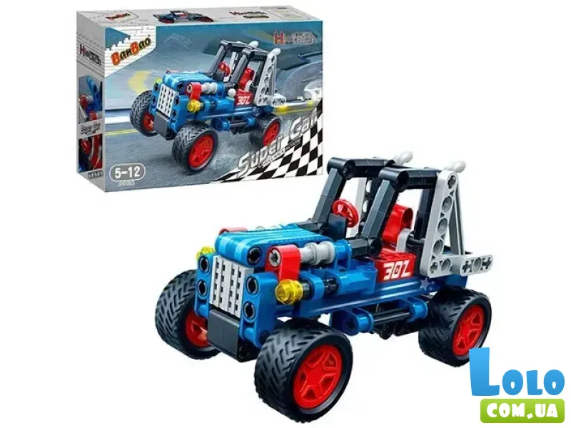 Конструктор Трактор, BanBao (6960), 198 дет.