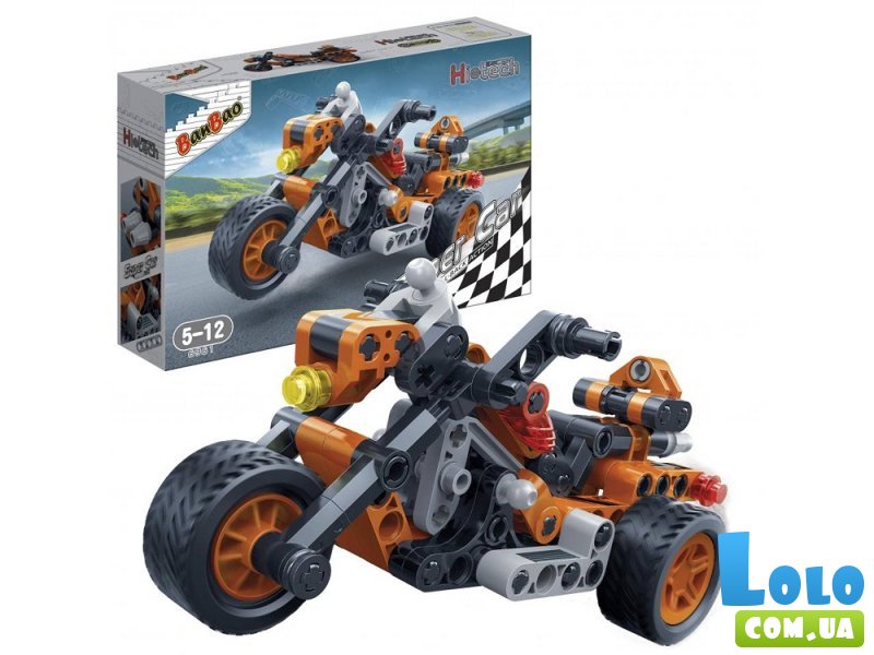 Конструктор Мотобайк, BanBao (6961), 118 дет.