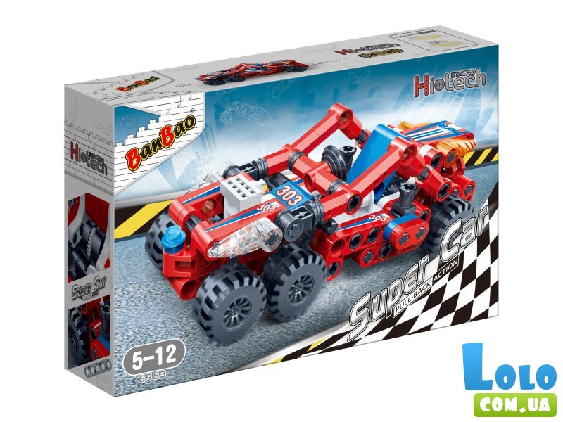 Конструктор Элиот, BanBao (6963), 128 дет.