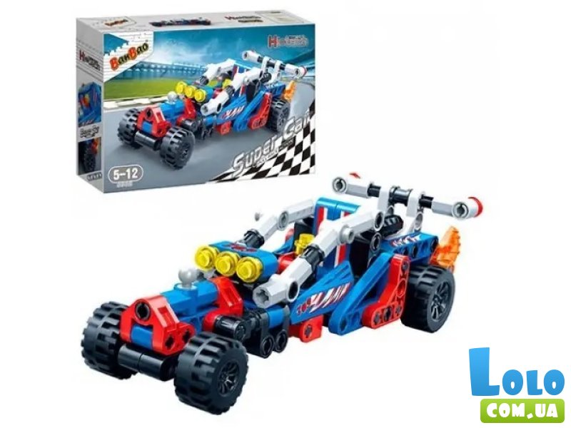 Конструктор Скорость, BanBao (6968), 148 дет.
