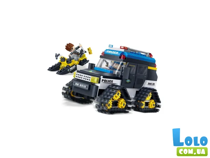 Конструктор Полицейский снегоход, BanBao (7007), 315 дет.
