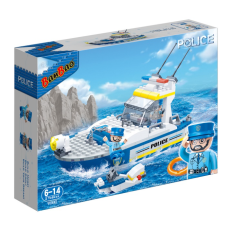 Конструктор Полицейский катер, BanBao (7028), 240 дет.