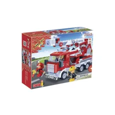 Конструктор Пожарная машина с вышкой, BanBao (8313), 290 дет.