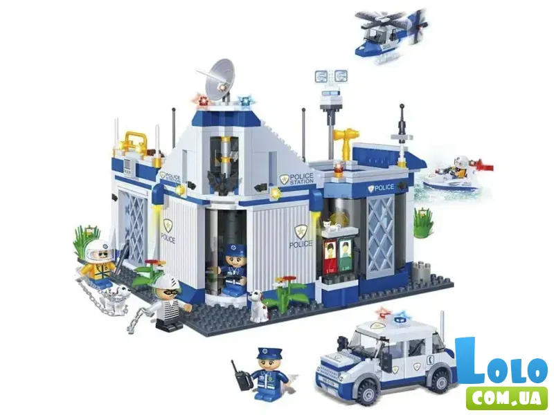 Конструктор Полицейский отдел, BanBao (8341), 718 дет.