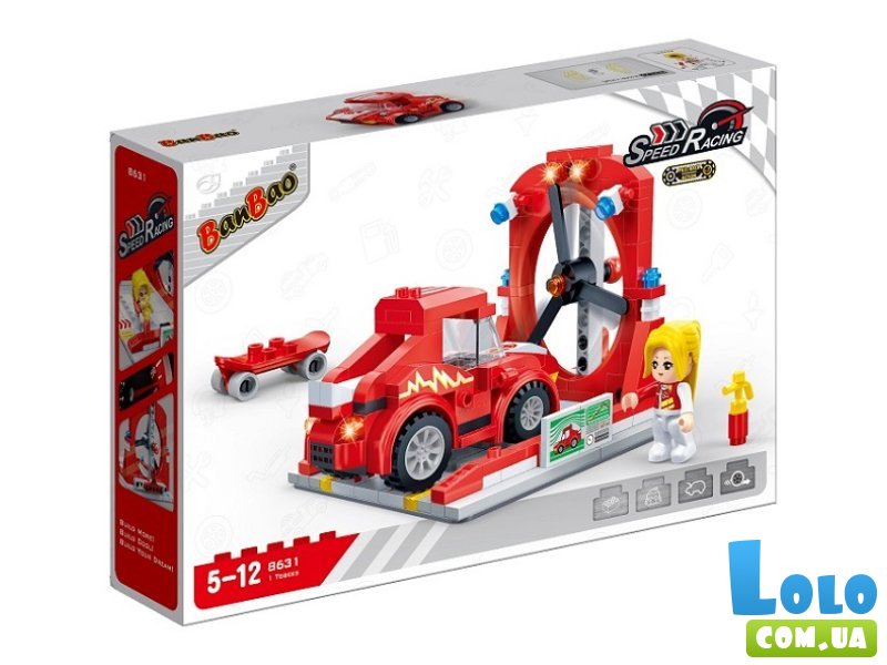 Конструктор Лаборатория испытаний, BanBao (8631), 231 дет.