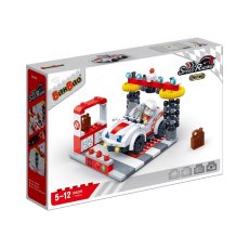 Конструктор Скоростные гонки. Автомойка, BanBao (8639), 219 дет.