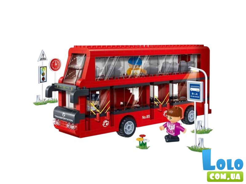 Конструктор Перевозки. Автобус, BanBao (8769), 412 дет.