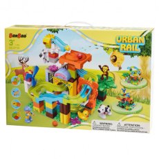 Конструктор Веселая горка. Замок с шариками, BanBao (9725), 110 дет.