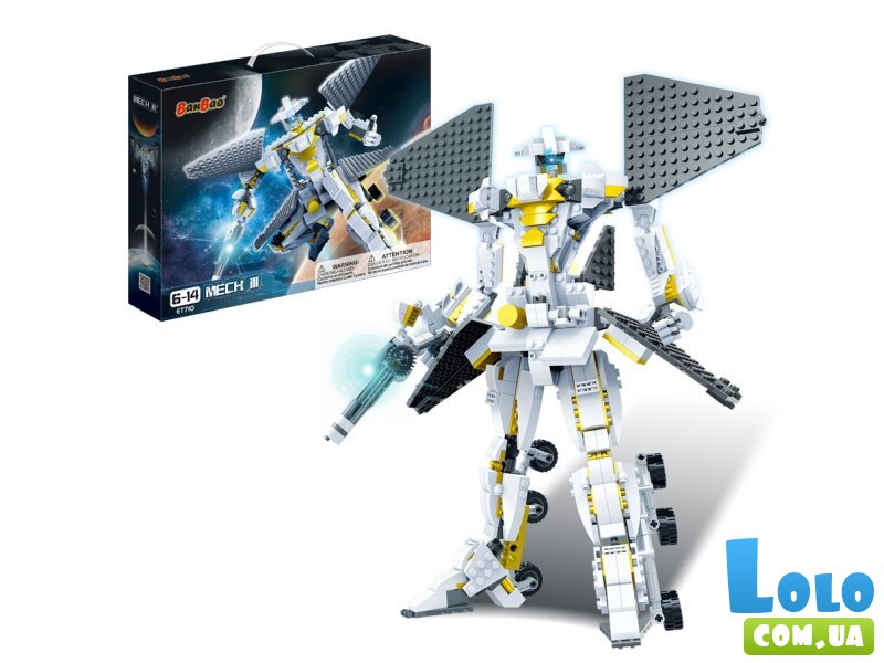 Конструктор-трансформер Самурай, BanBao (ET710), 567 дет.