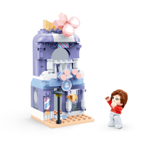 Конструктор Центральная улица: Парикмахерская, BanBao (ET806), 140 дет.