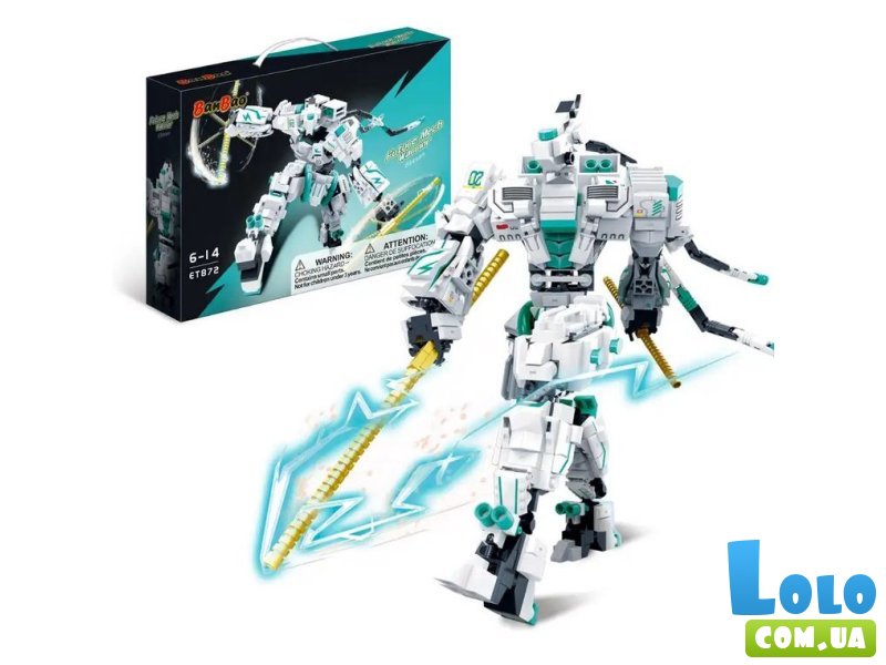 Конструктор Механические воины: Стивен, BanBao (ET872), 602 дет.