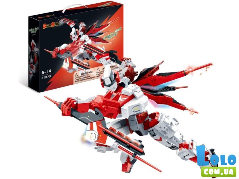 Конструктор Механические воины: Эртек, BanBao (ET873), 689 дет.
