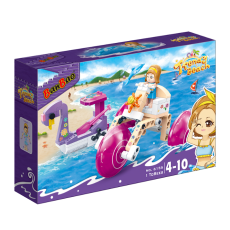 Конструктор Модный пляж. Игры на воде, BanBao (6155), 135 дет.