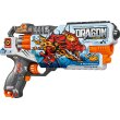 Бластер с барабаном и мягкими патронами Дракон, TM "Turbo & Fast"
