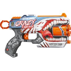 Бластер с барабаном и мягкими патронами Сумасшедшие Клыки, TM "Turbo & Fast"