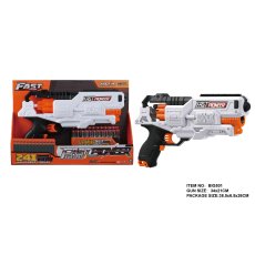 Пистолет с мягкими патронами, TM "Turbo & Fast"