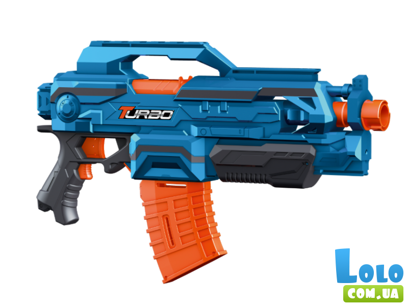 Автомат с магазином и мягкими патронами, TM "Turbo & Fast"