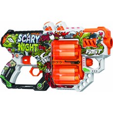 Бластер с двойным барабаном и мягкими патронами Ночь Страха, TM "Turbo & Fast"