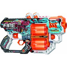 Бластер с двойным барабаном и мягкими патронами Огонь Гнева, TM "Turbo & Fast"