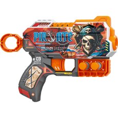 Бластер с мягкими патронами Пираты, TM "Turbo & Fast"