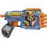 Бластер четырехствольный с мягкими патронами Робот, TM "Turbo & Fast"