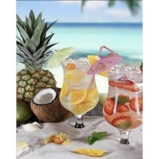 Алмазная мозаика Отпуск на море, Strateg (30х40 см)