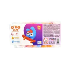 Набор для творчества с массой для лепки U'DO Clay, Strateg (7 шт.)