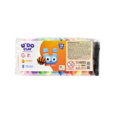 Набор для творчества с массой для лепки U'DO Clay, Strateg (14 шт.)