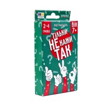 Настольная игра Только не говори да, Strateg (укр.)