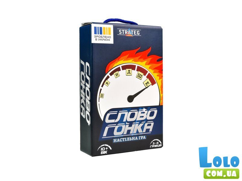 Настольная игра Словогонка, Strateg (укр.)