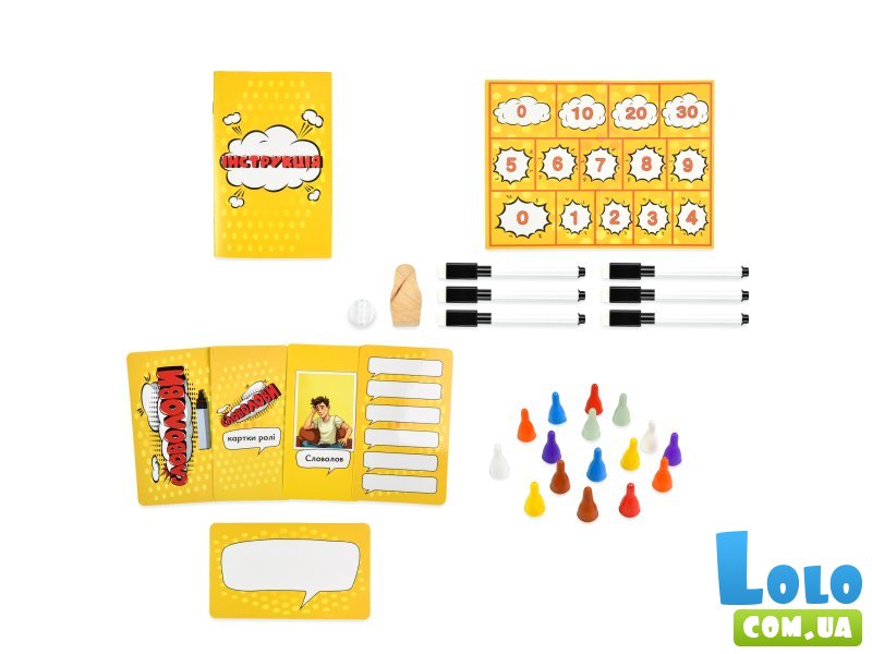 Настольная игра Словоловы, Strateg (укр.)