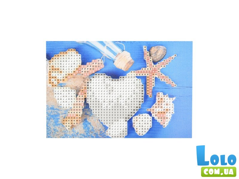 Алмазная мозаика Райские подводные сокровища, Strateg (10х15 см)