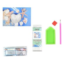 Алмазная мозаика Райские подводные сокровища, Strateg (10х15 см)