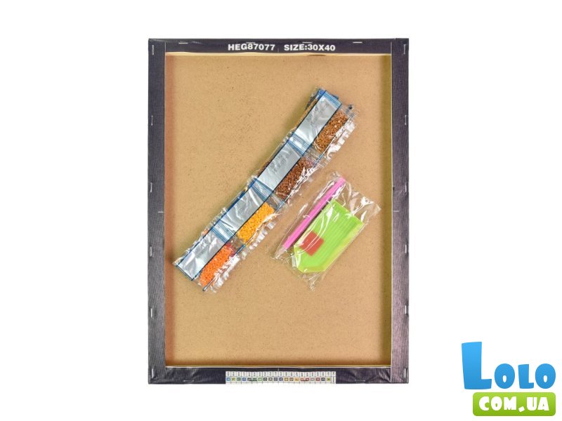 Алмазная мозаика Арка из цветов, Strateg (30х40 см)