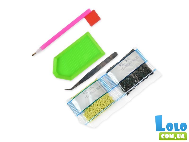 Алмазная мозаика Арка из цветов, Strateg (30х40 см)