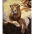 Картина по номерам Царь зверей, Strateg (30х40 см)