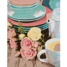 Картина по номерам Домашний уют, Strateg (30х40 см)