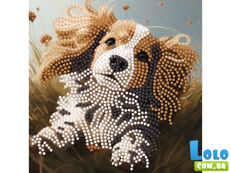 Алмазная мозаика Дружечок, Strateg (18х18 см)