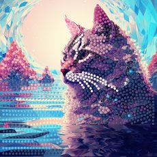 Алмазная мозаика Гордость Strateg (18х18 см)