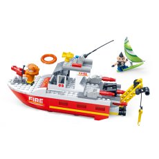 Конструктор Пожарный катер, Banbao (7122), 295 дет.