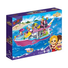 Конструкторт Модный пляж: Яхта, Banbao (6149), 502 дет.