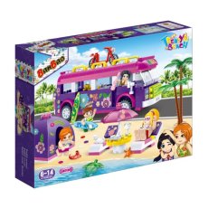 Конструктор Модный пляж: Кемпинг, Banbao (6123), 375 дет.
