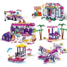 Конструктор Модный пляж: Кемпинг, Banbao (6123), 375 дет.