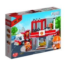 Конструктор Пожарные: Пожарная часть №2, Banbao (7127), 416 дет.