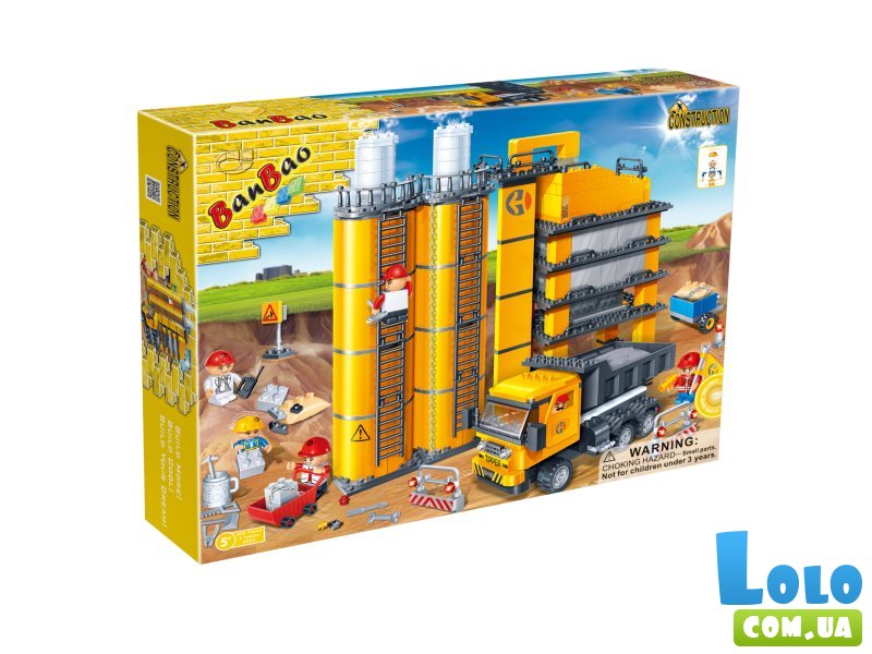 Конструктор Строительство: Песчаный карьер, Banbao (8532), 552 дет.